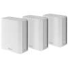 Asus Mesh WiFi system, ZenWiFi BT10 3PK, BE18000, Tri-Band, up to 810m2, Quad-Core 2.0GHz CPU, 256MB/2GB Flash/RAM, 10G dual-port, Smart Home Master SSIDs, AiProtection Pro, Adaptive QoS, VPN server/client, IPTV, OFDMA, Beamforming, AiMesh, White