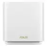 Asus Mesh WiFi system, ZenWiFi XT9 1PK, AX7800, Tri-Band, coverage up to 270m2, Quad-Core 1.7GHz CPU, 256MB/1GB Flash/RAM, 2.5G port, AiProtection Pro, Adaptive QoS, VPN server/client, IPTV, OFDMA, Beamforming, Link Aggregation, AiMesh, White