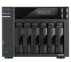Asustor Lockerstor AS6706, 6 Bay NAS, Intel Jasper Lake Quad-Core 2.0GHz, 8GB RAM DDR4, 2.5GbEx2, M.2 SSD Slots x 4 (Diskless), USB 3.2 Gen 2x2, Toolless installation, with hot-swappable tray, hardware encryption, MyArchive, EZ connect, EZ Sync, Black