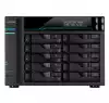 Asustor Lockerstore Pro 10 AS7110T,10 Bay NAS, Intel Xeon Quad-Core E-2224 3.4GHz (up to 4.6GHz) , 8GB DDR4 ECC SODIMM, 2.5GbE x3, 10GbE x1, M.2 Drive Slots x 2, USB 3.2Gen2 x2, USB 3.2Gen1 x1, WOW (Wake on WAN), WOL, System Sleep Mode, AES-NI hardware e