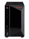 Asustor Nimbustor AS5402T, 2 Bay NAS, Quad-Core 2.0GHz CPU, Dual 2.5GbE Ports, 4GB SO-DIMM DDR4 (Max. 16GB), Four M.2 SSD Slots (Diskless), 3x USB 3.2 Gen 1 Type A, WOW (Wake on WAN), WOL, System Sleep Mode, AES-NI hardware encryption, Black