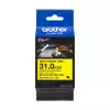 BROTHER HSe-661E Heat Shrink Tube Black on Yellow 31.0mm