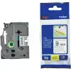 Brother TZe-S221 Tape Black on White, Strong Adhesive, 9mm, 8m