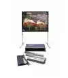 Elite Screen Q120V1, 120" (4:3), 243.8 x 182.9 cm, Black