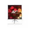Elite Screen T85UWS1 Tripod, 85" (1:1), 152.4 x 152.4 cm, Black