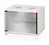 Formrack 19" Wall Mounted rack 7U SOHO 512/400mm, height: 358mm, loading capacity: 50kg., tempered glass door, 19" front rails