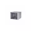Formrack 19" Wall Mounted rack 9U SOHO 512/400mm, height: 448mm, loading capacity: 50kg., tempered glass door, 19" front rails