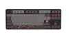 Fury Gaming Keyboard Kanabo K6, US layout, Magnetic backlight, Mechanical, Black-Grey