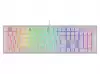 Genesis Gaming Keyboard Thor 303 White RGB Backlight US Layout Brown Switch