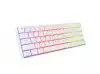 Genesis Mechanical Gaming Keyboard Thor 660 G2 Wireless RGB Backlight WHITE GATERON RED