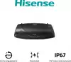 Hisense, WeBoom, Party speaker 2.0 Ch., 140W, BT, 20h play,IP67 Water and Dust Proof,Ambient Light,Dual-way Strap,Built-in Powerbank,Black