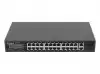 Lanberg Switch 24 x 100MB POE+/2 x Combo Rack 19" Gigabit Ethernet, 250W