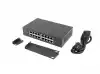 Lanberg switch rsge-16 16x 1GB gigabit ethernet unmanaged rack 10"/19"