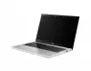 Лаптоп Acer Aspire Go 15, AG15-41P-R1QC, AMD Ryzen 7 7735HS,(up to 4.80GHz, 16MB), 15.6" FHD (1920x1080) IPS SlimBezel LCD, 1*16GB DDR5 5600MHz (1 slot free), 512GB PCIe NVMe SSD, AMD Radeon 680M, HD Cam, WiFi 6E, BT 6E, Kbd, No OS, Pure Silver