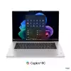 Лаптоп Lenovo ThinkPad X9-15 G1 Aura Edition Glacier White Intel Core Ultra 7 258V, 8C (up to 4.8GHz, 12MB), 32GB LPDDR5x-8533, 1TB SSD, 15.3" 2.8K (2880x1800) OLED AR, AF, Touch, Integrated Arc Graphics, WLAN, BT, UHD 8MP Cam, Backlit KB, FPR, Win11Pro, 3Y Pre