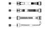 Lenovo ThinkSystem SR650 V3 2.5" Chassis Front BP3 SAS/SATA Cable Kit