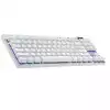 LOGITECH G PRO X TKL LIGHTSPEED Mechanical Gaming Keyboard - WHITE - US INT'L - TACTILE