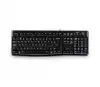 LOGITECH K120 Corded Keyboard - BLACK - USB - US INT'L - B2B