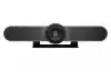 Logitech MeetUp Confererence Solution, Ultra HD 4K 30 fps, Up To 6 Seats, Super Wide 120°, Motorized PT, RightSight, RightLight, RightSound, 5x HD Zoom, Black