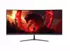 Монитор Acer Nitro ED340CURJ0bmiipx, 34" Curved 1500R WQHD (3440x1440), VA, 120Hz, 100M:1, 250 nits,  4ms (GTG)/1ms (VRB), 99% sRGB, FreeSync Premium, HDR10, 2xHDMI, DP, Audio Out, ZeroFrame, Speakers 2x2W, Tilt, VESA, Energy Class F, Black, 2Y