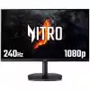 Монитор Acer Nitro KG240YW3bmiipx, 23.8", FHD (1920X1080) IPS, ZeroFrame, FreeSync Premium 240Hz, 1ms/0.5ms GTG, 100M:1, 250nits, 99% sRGB, 2xHDMI, DP, Audio out, Speakers, Tilt, Vesa, Black
