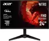 Монитор Acer Nitro QG241YP6bmipx, 60cm 23.8" FHD (1920x1080) IPS, ZeroFrame, 144Hz, 1ms(VRB), 250nits, 100M:1, HDMI, DP, Audio out, Speakers, FreeSync,Tilt,  BluelightShield, Vesa, Black