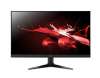 Монитор Acer Nitro QG241YX1bmiipx, 23.8" FHD (1920x1080), IPS, 200Hz, 100M:1, 250nits, 1/0.5ms(GTG)/1ms(VRB), HDR10, FreeSync Premium, HDMI, DP, Audio Out, ZeroFrame, Speakers, VisionCare, Energy Class E, Black, 2Y