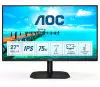 Монитор AOC 27B2DA 27inch IPS FHD 1920x1080 16:9 250nits 75Hz 1000:1 4ms HDMI1.4 VGA DVI Headphone out Black Cable included
