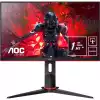 Монитор AOC LED 24G2U5/BK (23.8'', IPS, 16:9, 1920x1080, 1ms MTR, 1000:1, 100M:1, 178/178, 250 cd/m2, 3H, FreeSync, Borderless, Pivot, Swivel, Tilt, Height ajust., HDCP, DP, HDMI, VGA, Speakers, Tilt) 3y