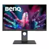 Монитор BenQ PD2705U, 27" IPS LED, 5ms,3840x2160 4K UHD, Designer, AQCOLOR, 100% sRGB, HDR10, B.I., LBL, KVM Switch, ICCsync, CAD/CAM, DualView, 1000:1, 300 cd/m2, HDMI, DP, USB Type-C(Power 65W, DP alt), Speak.2x2W, Height Adj., Swivel, Tilt, Gray