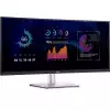 Монитор Dell P3424WE, 34" Curved, WQHD AG, IPS, 21:9, 5ms, 1000:1, 300 cd/m2, (3440x1440 ), 99% sRGB, HDMI, DP, USB-C PD of up to 90W, USB 3.2 hub, KVM ports, RJ45, ComfortView Plus, Height Adjustable, Swivel, Tilt, Black
