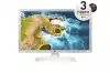 Монитор LG 24TQ510S-WZ, 23.6" WVA, LED, Smart webOS, TV Tuner DVB-T2/C /S2, 1000:1, Mega DFC, 200cd, 1366x768, AI SOUND, WiFi, HDMI, Bluetooth, USB 2.0, HOTEL MODE, AirPlay, Speaker 2x5W, White