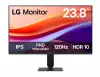 Монитор LG 24U41YA-B, 23,8" IPS, 1ms MBR, 5ms (GtG at Faster), 120Hz, 1500:1,  HDR 10 / sRGB 99%, Dynamic Action Sync, 250 cd/m2, Full HD 1920x1080, AMD FreeSync, VRR, Eye-care, LG Switch, Reader Mode, D-Sub, HDMI, Tilt, Black