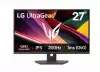 Монитор LG 27G610A-B, UltraGear 27" IPS, AG, 1ms (GtG), 200Hz, 1000:1, HDR400, sRGB 99%, 400cd/m2, QHD 2560x1440, NVIDIA G-SYNC, AMD FreeSync, HDMI, DisplayPort, Headphone Out, Reader mode, Tilt, Swivel, Height Adjustable, Pivot, Black