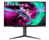 Монитор LG 27GR93U-B, 27", UltraGear IPS 1ms, AG, UHD 4K (3840x2160), 144Hz, HDR 400, 1000:1, 400cd/m2, DCI-P3 95%, USB3.0 (1up/2down), VRR, AMD Free-sync, NVIDIA G-Sync, HDMI, DisplayPort, Height Adjustable, Pivot, Tilt, Headphone Out, Black