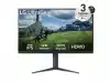 Монитор LG 32GS85Q-B, 31.5" UltraGear Nano IPS 1ms, AG, 180Hz, 1000:1, 350cd/m2, QHD (2560x1440), AMD FreeSync, NVIDIA G-SYNC, HDR 10, DCI-P3 98%, USB, HDMI, DisplayPort, Reader mode, Dynamic Action Sync, Headphone out, Height Adjustable,Tilt, Swivel, Black