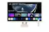 Монитор LG 32SR50F-W, 31.5" IPS Smart webOS23, Anti-Glare, 8ms, 1200:1, 250cd/m, sRGB 99%, FHD 1920x1080, HDR 10, HDMI, USB, Wi-Fi B/in, AirPlay 2,  Speacers 5W x 2, Tilt, White