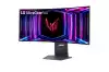 Монитор LG 34GS95QE-B, 33.9", OLED UltraGear 21:9 Curved, IPS 0.03 ms, WQHD 4K (3440x1440), 240Hz, HDR 10, 1500000:1, 1300 cd/m2, DCI-P3 98.5%, USB 3.0, VRR, Free-sync, G-Sync, HDMI, DisplayPort, PBP,PIP, Height Adjustable, Pivot, Tilt, Headphone Out, Black
