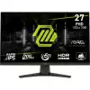 Монитор MSI MAG 272F Gaming, 27", 0.5ms, 200Hz Rapid IPS, 1920x1080, AMD FreeSync Premium, AI Vision, Console Mode, HDR Ready, 300nits AG, 1.07B, 1000:1, 100M:1, DP(1.2a), HDMI(2.0b), Headphone-out, Tilt, VESA 100, Internal PSU, Black, 3.9kg