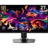 Монитор MSI MPG 271QR QD-OLED X50 Gaming, 26.5", 0.03ms, 500Hz, 2560x1440, G-SYNC, AMD FreeSync Premium Pro, AI Vision, Console Mode, ClearMR 21000, HDR True Black 500, Type-C(98W PD), DP(2.1a), 2xHDMI(2.1), USB Hub, Pivot, Heigh Adj., VESA, Black, 8.4kg