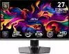 Монитор MSI MPG 272URX QD-OLED Gaming, 26.5", 0.03ms, 240Hz, 3840x2160, G-SYNC, AMD FreeSync Premium Pro, AI Vision, Console Mode, ClearMR 13000, HDR True Black 400, Type-C(98W PD), DP(2.1a), 2xHDMI(2.1), USB Hub, Pivot, Heigh Adj., VESA, Black, 8.1kg