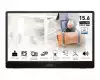 Монитор MSI PRO MP161 E2, Portable, 15.6" FHD IPS, Ultra Slim Design 1.08 cm, Connect with Smartphone, Display Kit app, MSI EyesErgo, Built-in Ergo Fold-out Kickstand, Built-in Speakers 2x 1.5W, 2x USB Type-C (DP 1.2a, 15W PD), mini HDMI, 4ms, 0.75 kg