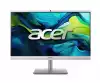 Настолен Компютър Acer Aspire C24-195ES, 23.8" FHD(1920x1080) non touch, Intel Core Ultra 7 155U (up to 4.80GHz, 12MB), 1*16GB DDR5, 1024GB PCI-e SSD + M.2 free slot, no DVD, Intel Graphics, Kbd & Mouse Wireless, RJ-45, WiFi AX & BT, Height Adj., No OS, 2Y Warranty