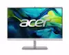 Настолен Компютър Acer Aspire C27-195ES, 27" FHD(1920x1080) non touch, Intel Core Ultra 7 155U (up to 4.80GHz, 12MB), 32GB DDR5, 1024GB  PCI-e SSD + M.2 free slot, no DVD, Intel Graphics, Kbd & Mouse Wireless, RJ-45, WiFi AX & BT, Height Adj., No OS, 2Y Warranty