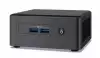 Настолен Компютър Intel Personal Computer Barebone INTEL NUC 11 Pro (Ultra Compact Form Factor, System on Chip (SoC), iCore i3 Mobile 1115G4 (S1449), Bus 4GT/sec, DDR4 3200MHz, Wi-Fi, iUHD Graphics, Black)