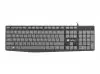 Natec keyboard Nautilus SLIM Black-Grey US layout
