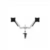 Neomounts Flat Screen Desk Mount (clamp/grommet) for 2 Monitor Screens