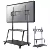 Neomounts Mobile Flat Screen Floor Stand (stand+trolley) (height: 137-162 cm) box 1&2