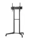 Neomounts Mobile Floor Stand (height adjustable: 128.5-145 cm)