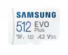 Samsung 512GB micro SD Card EVO Plus with Adapter, Class10, Transfer Speed up to 130MB/s
